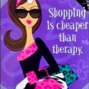 Shopping is cheaper then therapy! 😜😆